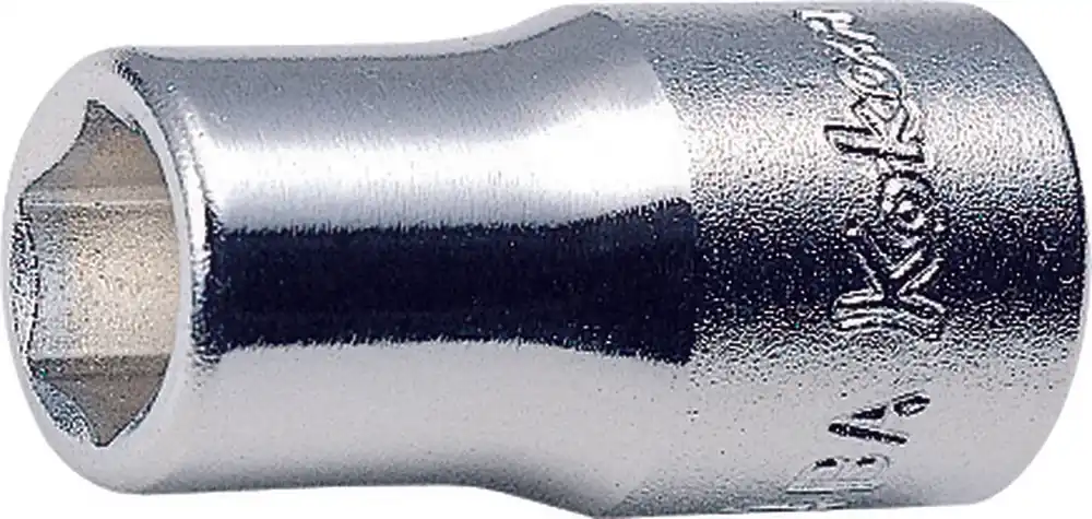 Final Sale Ko-ken Tools 1/4 Sq. Dr. Socket BA0 6 point Length 22mm