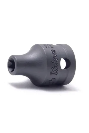 While Supplies Last Ko-ken Tools 3/8 Sq. Dr. Industrial TORX® E16 Socket - Length 26mm