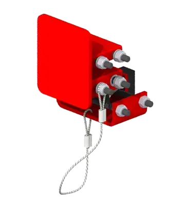 Knight Global Redundant End Cap, Inner MRAA7511 Mid-Rail Stop - KG MRAS7533 Free Returns