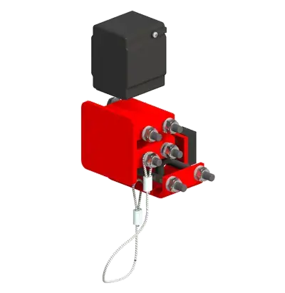 Free Returns Knight Global Redundant End Cap Assembly for ERAD6000 Rail and ERail - KG EMRAS6171