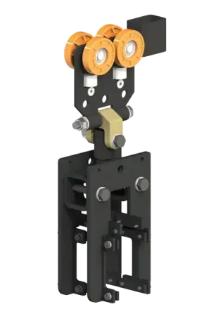 Knight Global Rotating End Truck for RAD6110 Rail - KG EMRES6181-6000 Limited Offer