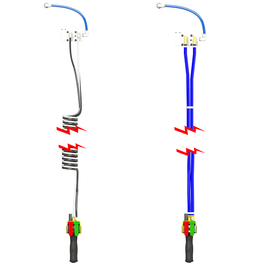 Affordable Knight Global Up/Down Pendant Control and Manifold Kit, Coiled Hose - KG BCS3320