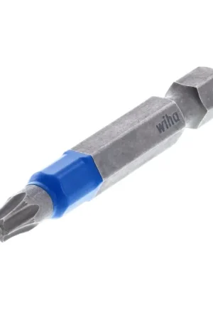 Wiha Set of 2 Terminator Blue Impact Bits, T20 x 2 in - WI 70219 Time-Limited