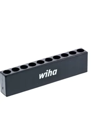 Weekend Sale Wiha Black Holder for 10 Piece 4mm Bits - WI 91379