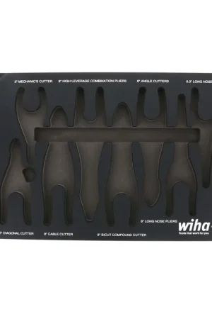 Wiha Empty Foam Tray for 8 Piece Pliers / Cutters - WI 93039 Latest
