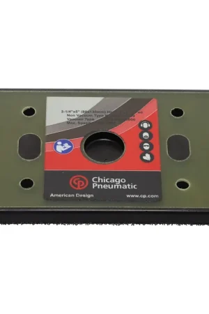 Affordable Chicago Pneumatic 80 x 130mm Non Vacuum Hook and Loop Pad - CP 8940168999