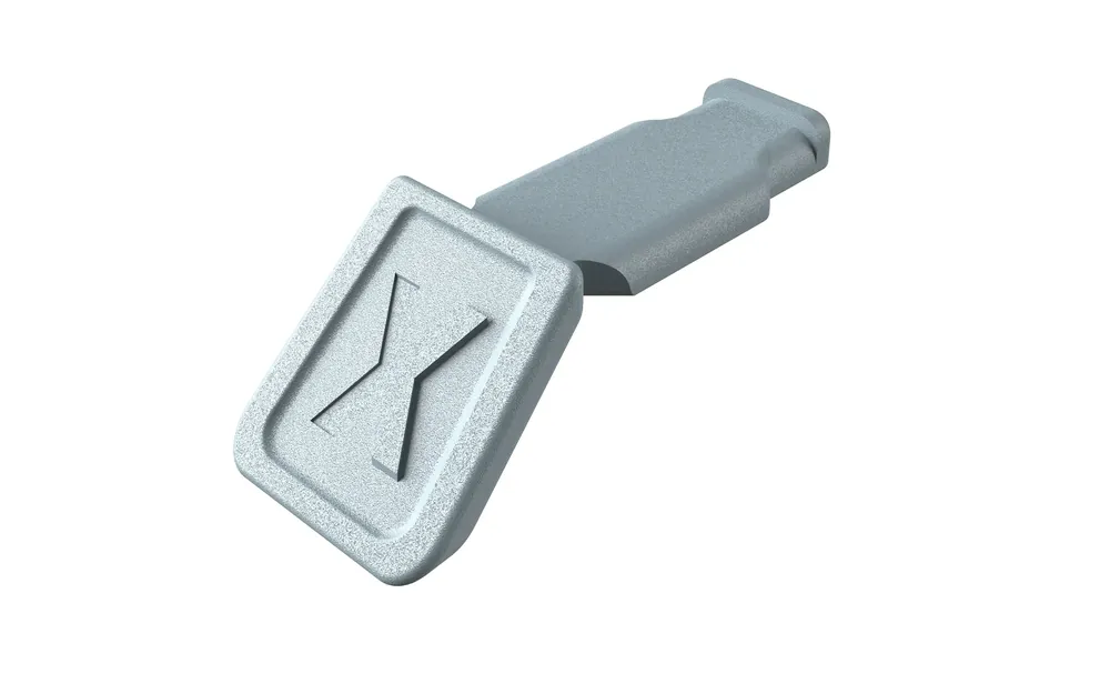 KNIPEX 00 61 10 CS SBA | 10 Pc KNIPEXTEND ColorCoded Clips, Light Gray Must Have