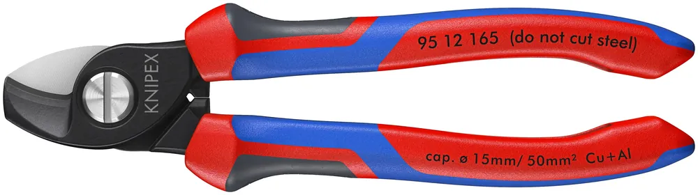 KNIPEX 95 12 165 SBA | 6 1/2" Cable Shears Reduced Price