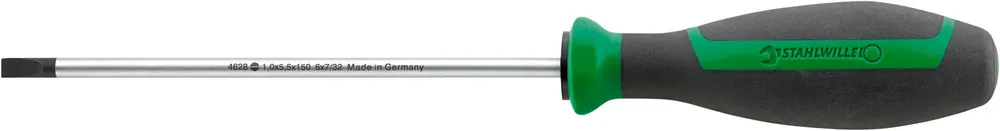 Stahlwille 3C Drall Electrician's Slotted Screwdriver, Size 3, 0.6 x 3.5 x 100mm - ST 46283135 New Arrival