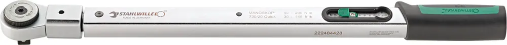 Authentic Stahlwille MANOSKOP Torque Wrench, 20 - ST 96504020