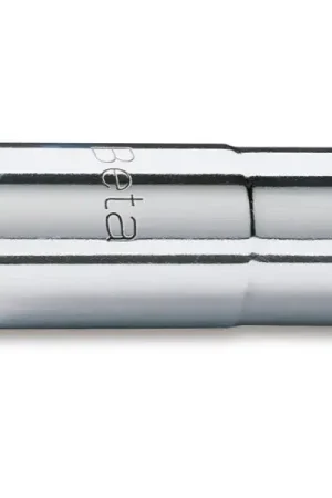 While Supplies Last Beta Tools (Article# 920AL 16) 16mm, Hand Socket, Long Series, 6 Point 1/2 in Drive, Chrome-Plated - BT 9200631