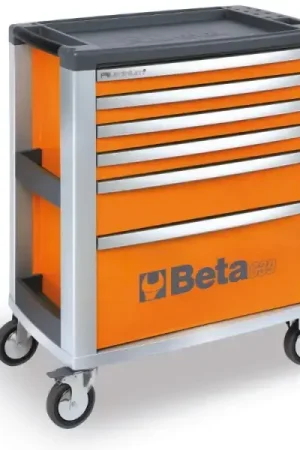 Beta Tools (Article# C39-6/O) Mobile Roller Cabinet with 6 Drawers - Orange - BT 39000031 Buy Online