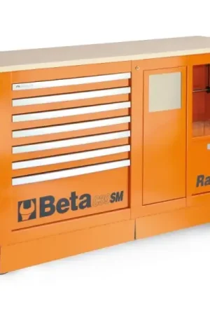 Beta Tools (Article# C39SM-O) Special Mobile Roller Cabinet, Racing SM Type - Orange - BT 39390001 Weekend Sale
