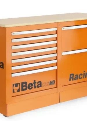 Beta Tools (Article# C39MD-O) Special Mobile Roller Cabinet, Racing MD Type - Orange - BT 39390101 Next Day Delivery