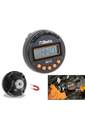 Beta Tools (Article# 601C) Digital Torque Angle Indicator, Accuracy: +/-2% - BT 6010100 Price Cut