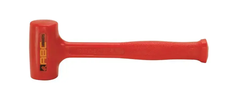 ABC Hammers 21 oz. Polyurethane Dead Blow Hammer, Overall Length 11.25 in - ABC ABC1DB Price Drop