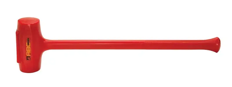 ABC Hammers 10.5 lbs Polyurethane Dead Blow Hammer, Overall Length 30 in - ABC ABC12DB Best Choice