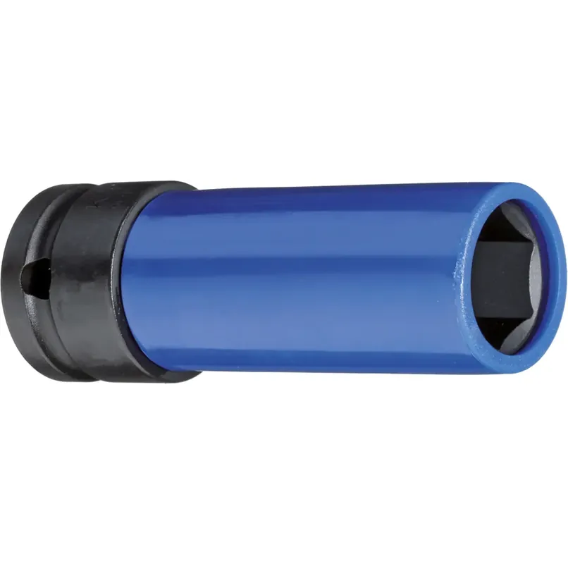 Hassle-Free Returns Gedore 1/2 in Impact Socket with Protective Sleeve, 17mm, Working Length 85mm - GD 3300585