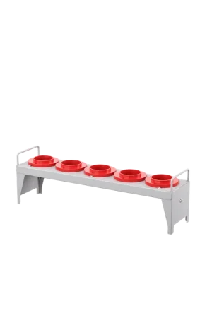 Best Price Champion Tool CNC Transport Cart Cradle Frame with 5 CAT50 Tool Holders, 23-1/2 W x 7-1/4 H x 5-1/2 D in - CM NCTC-CF-C50