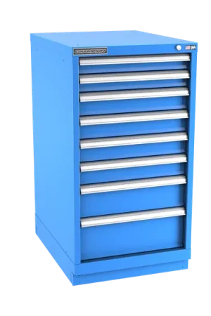 While Supplies Last Champion Tool 8-Drawer Modular Cabinet, 22-3/16 W x 41-3/4 H x 22-1/2 D in - CM NWS1800-0801-ILC-FTB