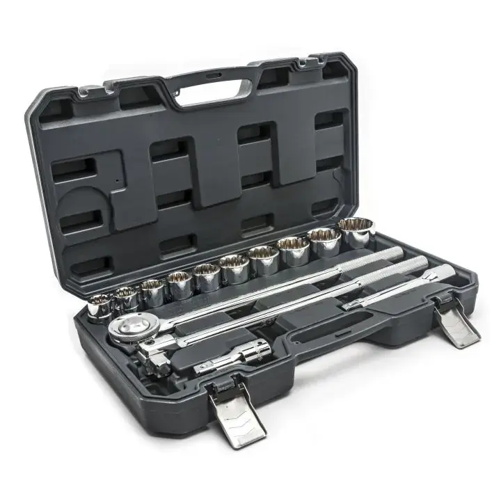 Latest CRESCENT Set of 14 3/4 in Drive 12-Point SAE Standard Mechanics Tool - GW CTK14SAEN