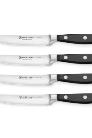 Next Day Delivery Wusthof Classic 4-Piece Steak Knife Set