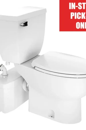 Best Price Saniflo Saniplus Elongated Bowl Toilet/Macerating Pump Combo