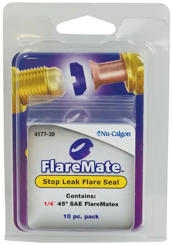 Secure Checkout Nu-Calgon 4177-30 1/4" FlareMate Seal Kit, 10 pack