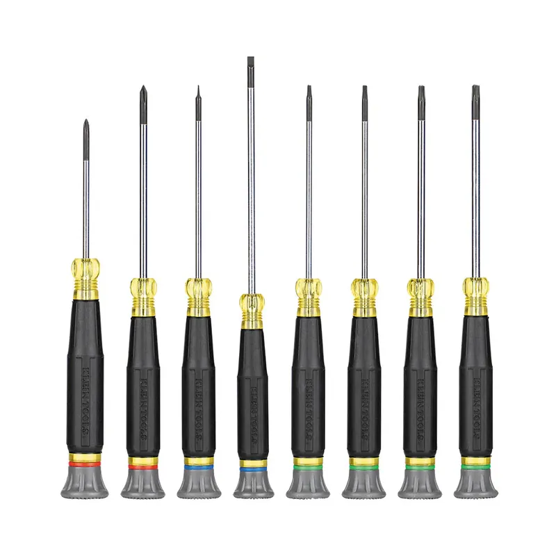 Cheap Klein Tools 85617 Precision Screwdriver Set, Slotted, Phillips, and TORX® 8-Piece