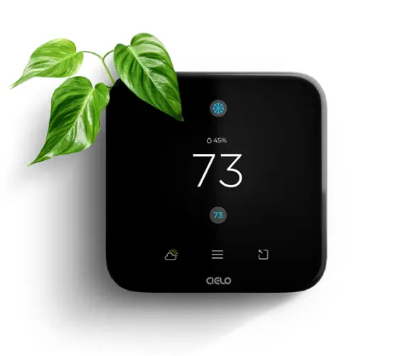Cielo ED101WA Breez Edge Pro, Mini-Split Smart Thermostat, Black Hot Picks