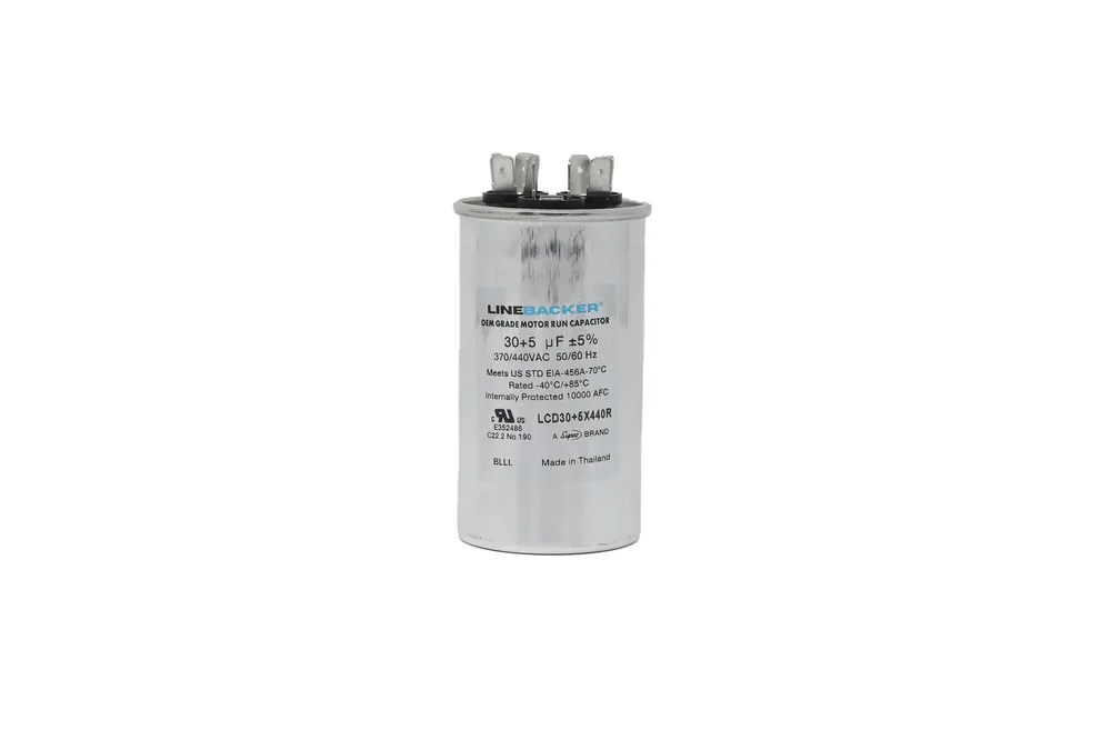 Grab Now Supco Linebacker LCD30+5X440R Round Dual Run Capacitor