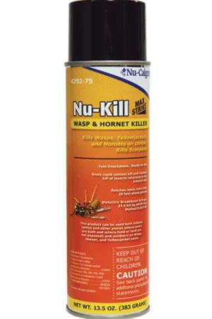 Top Rated Nu-Calgon 4292-75 Nu-Kill Max Strike Wasp and Hornet Spray, 13.5 oz.