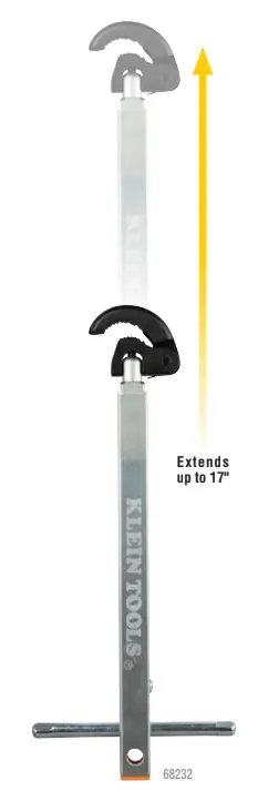 Klein Tools 68232 1-1/4" Telescoping Basin Wrench Popular