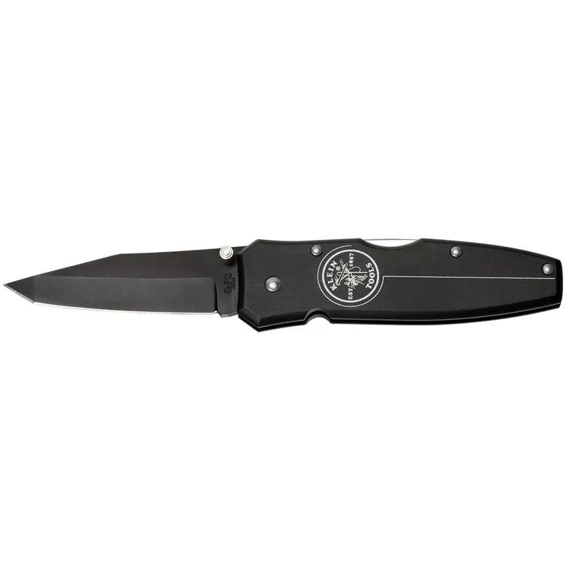 Secure Checkout Klein Tools 44052BLK Tanto Lockback Knife 2-1/2-Inch Blade