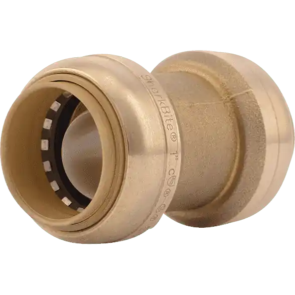 SharkBite U020LF 1" x 1" Brass Push Coupling Discount
