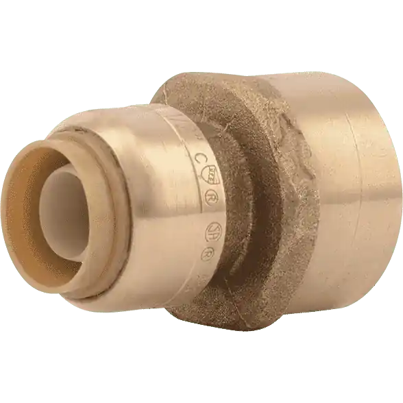 Trending Sharkbite U068LF 1/2" x 3/4" FNPT Reducing Brass Push Female Adapter