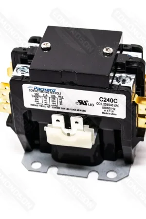 Crafted Packard C240C Contactor 2 Pole 40 AMPS 208/240 Coil Voltage