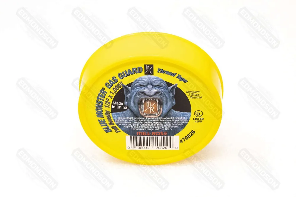 Premium Blue Monster 70826 Pipe Thread Sealing Tape