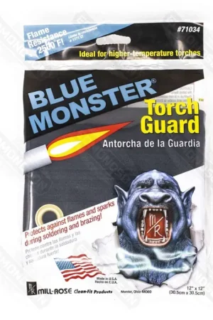 Blue Monster 71034 Torch-Guard Heat Shield, 12" x 12" Flame Blanket Weekend Sale