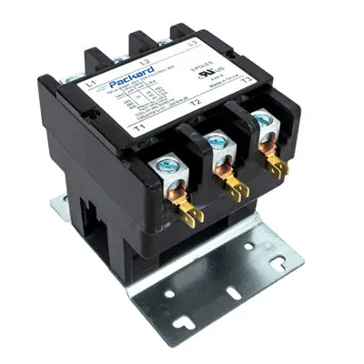 Holiday Sale Packard C390C Contactor 3 Pole 90 AMPS 208/240 Coil Voltage