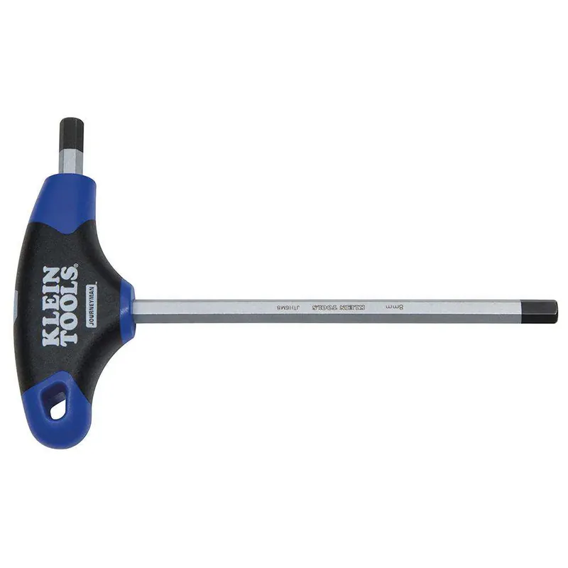 Affordable Klein Tools JTH6M8 8 mm Hex Key, Journeyman™ T-Handle, 6-Inch