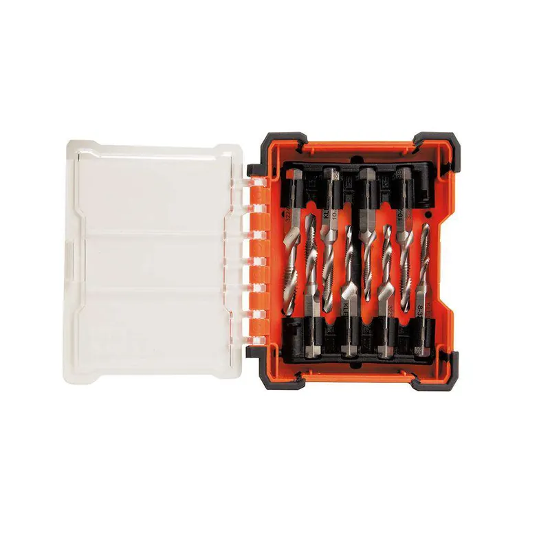 Klein Tools 32217 Drill Tap Tool Kit, 8-Piece New Release