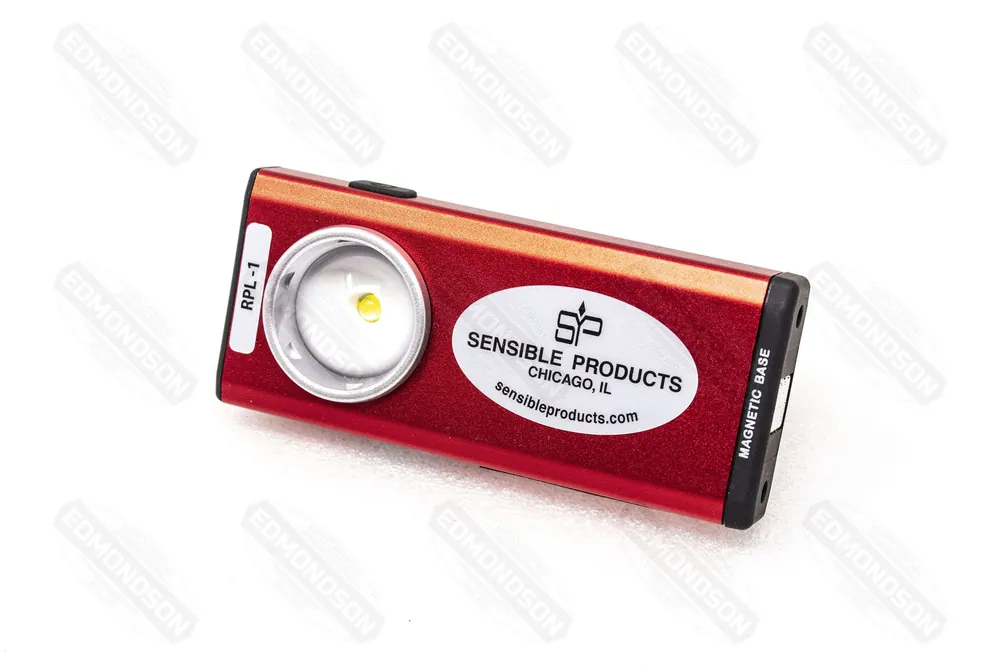 Sensible Products RPL-1 Rechargeable Pocket Flashlight, Red Price Cut