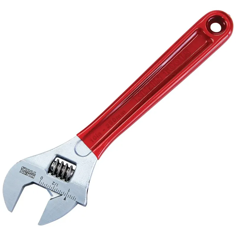 Klein Tools D507-10 Adjustable Wrench Extra Capacity, 10-Inch Authentic