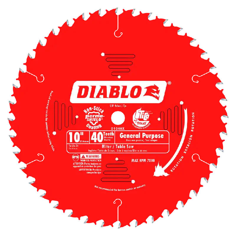 Diablo Tools D1040X 10 in. x 40 Tooth General Purpose Saw Blade Weekend Sale