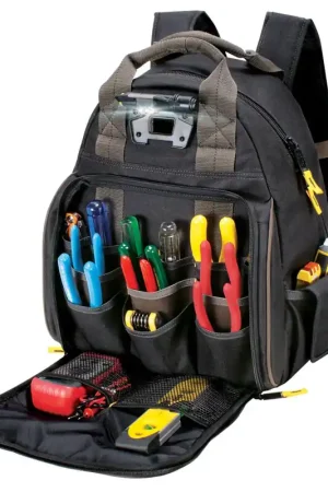 CLC L255 TECH GEAR 53 Pocket - Lighted Backpack Time-Limited