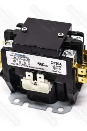 Big Sale Packard C230A Contactor 2 Pole 30 Amps 24 Coil Voltage