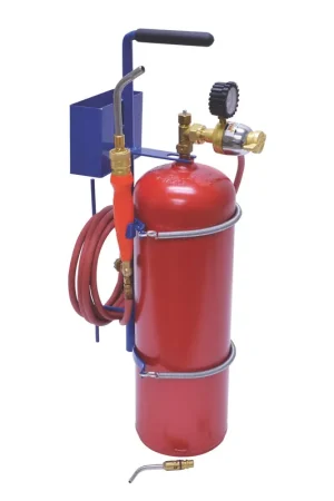 Professional Grade Uniweld X3BUCT Twister® Air/Acetylene Kit, with "B" Tank