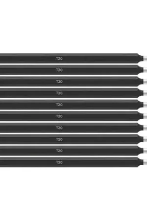 Bosch ITT206B 10-Piece Impact Tough 6 In. Torx #20 Power Bits Hassle-Free Returns
