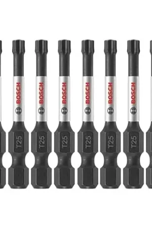 Bosch ITT252B 10-Piece Impact Tough 2 In. Torx #25 Power Bits Place Order